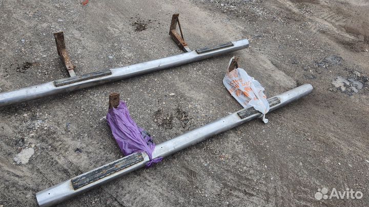 Пороги подножки нержавейка