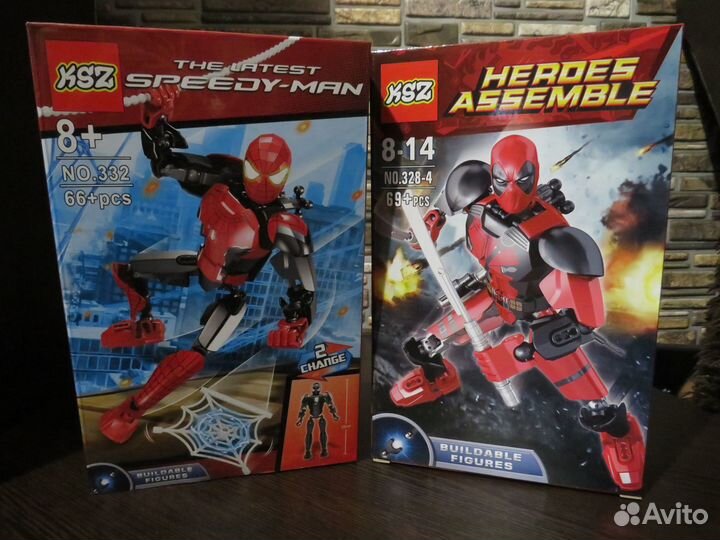 Фигурка-конструктор KSZ Marvel