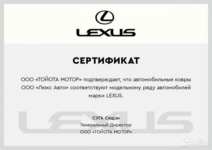 3D Коврики Lexus LX 570 Экокожа Салон Багажник