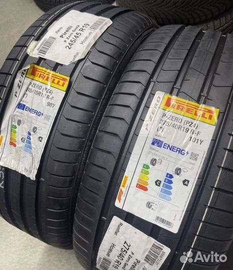 Pirelli P Zero Gen-2 275/40 R19 и 245/45 R19