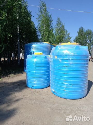 Бочка пластиковая 1.5 куба для воды