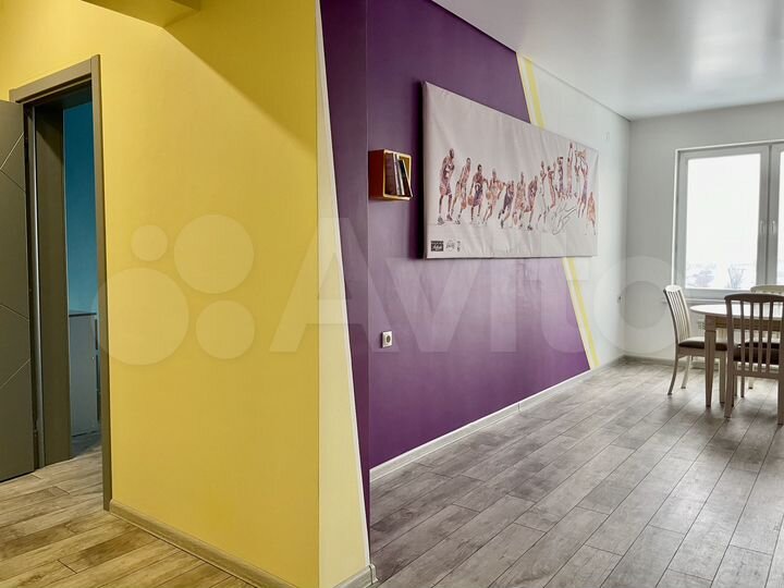 2-к. квартира, 55,1 м², 9/9 эт.