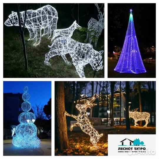 Cветовые фигуры (Снеговик)