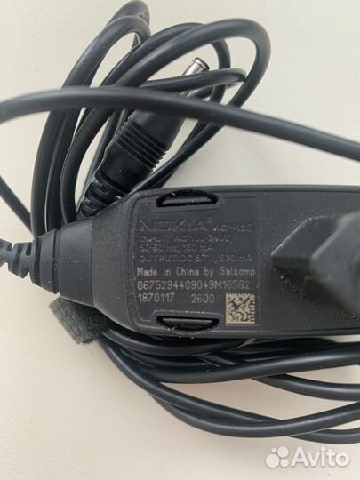Зарядник Nokia ACP-12E
