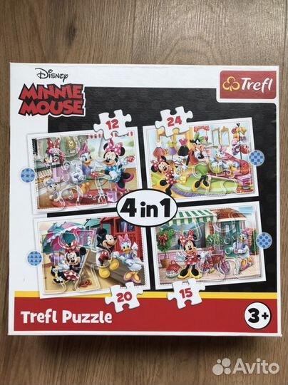 Пазлы Trefl 4 в 1