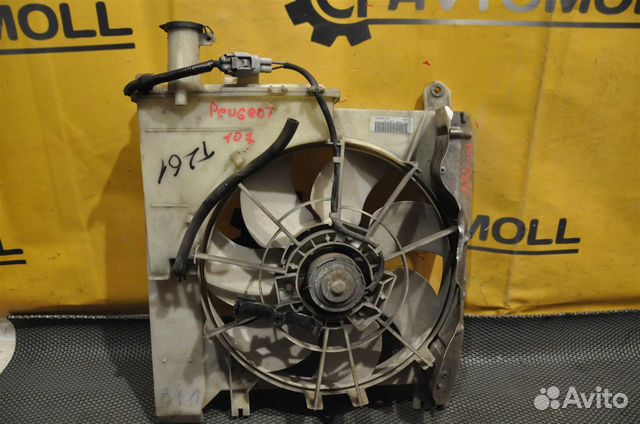 Диффузор радиатора Peugeot 107 PN