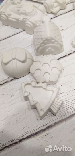 Новогодняя 3d раскраска Машинки