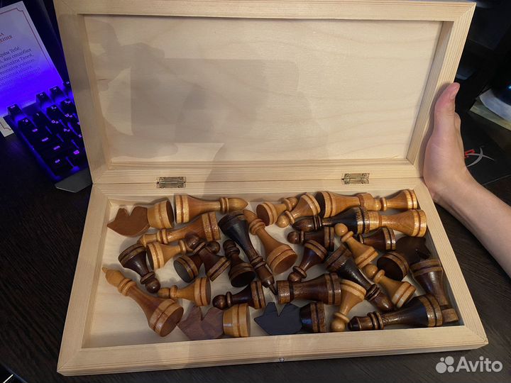 Шахматы деревянные