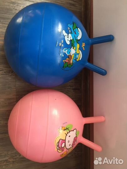 Мячи попрыгунчики 2 шт