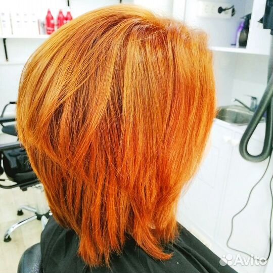 Парикмахер. Окрашивание волос. Мелирование.Стрижки