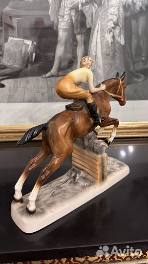 Наездница Фарфор Хертвиг Германия