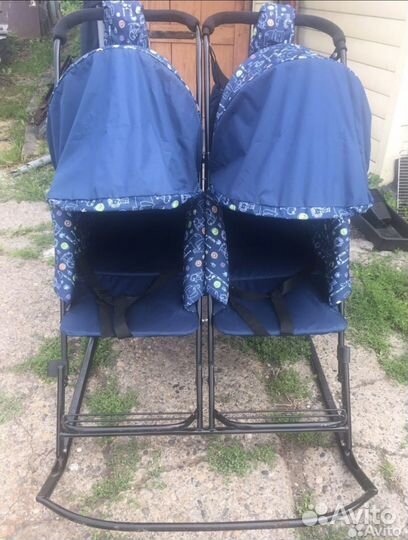 Санки для двойни