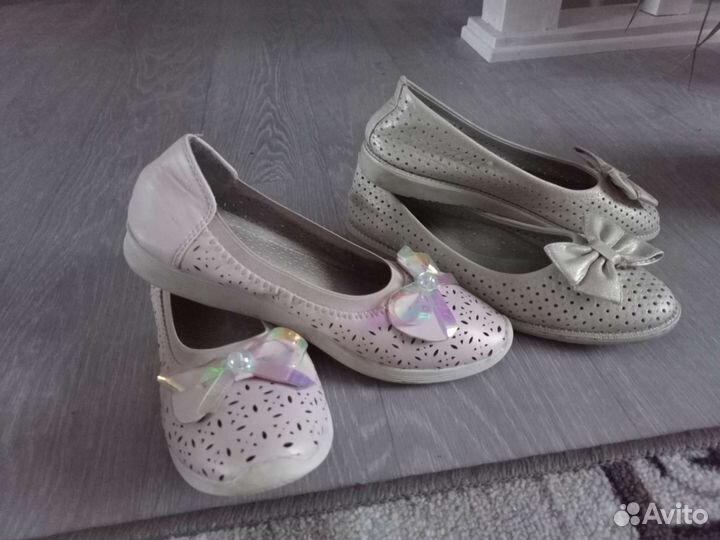 Туфли для девочки в ассортименте 34-35 размеры