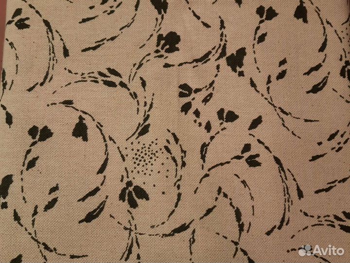 Ткань Лен Портьерный СССР