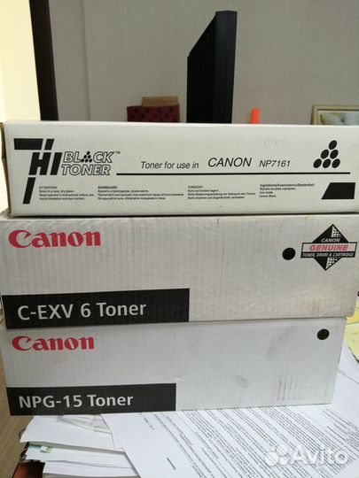 Картриджы для принтера Canon C-EXV6 и Canon C-EXV7