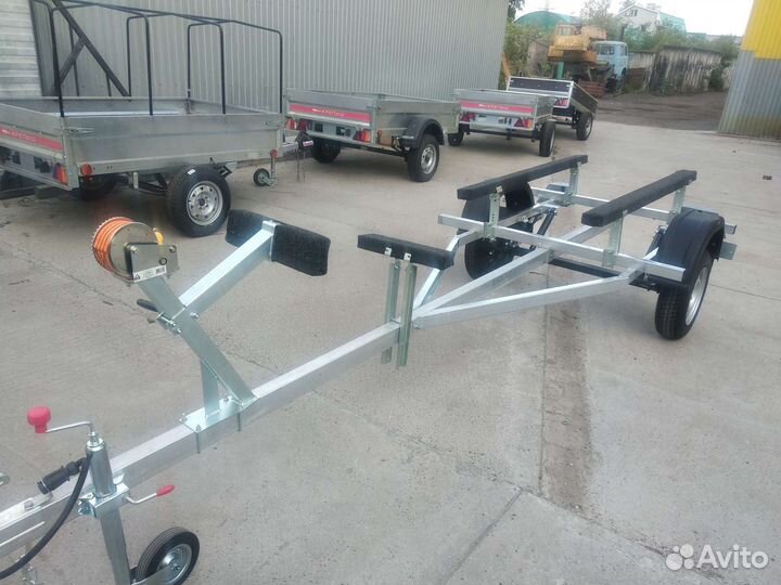 Прицеп легковой для пвх лодки до 3,9м