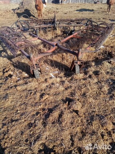 Грабли Техмаш Грабли полунавесные (ГПП-6), 1987