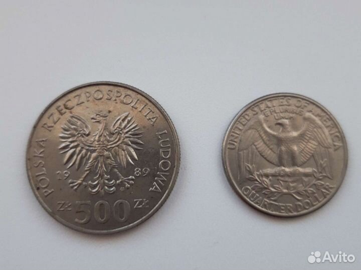 Монеты серебро