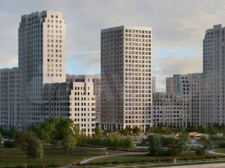 3-к. квартира, 78,1 м², 2/25 эт.