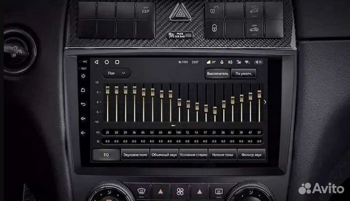 Магнитола Mercedes W203 (2004-2007) Android