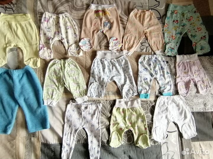 Вещи пакетом 0-9 месяцев