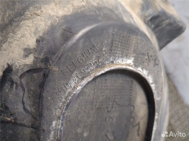 Защита арок (подкрылок) Volkswagen Passat 5, 2000