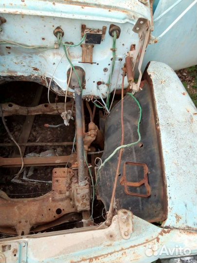 Рама с кабиной газ 53