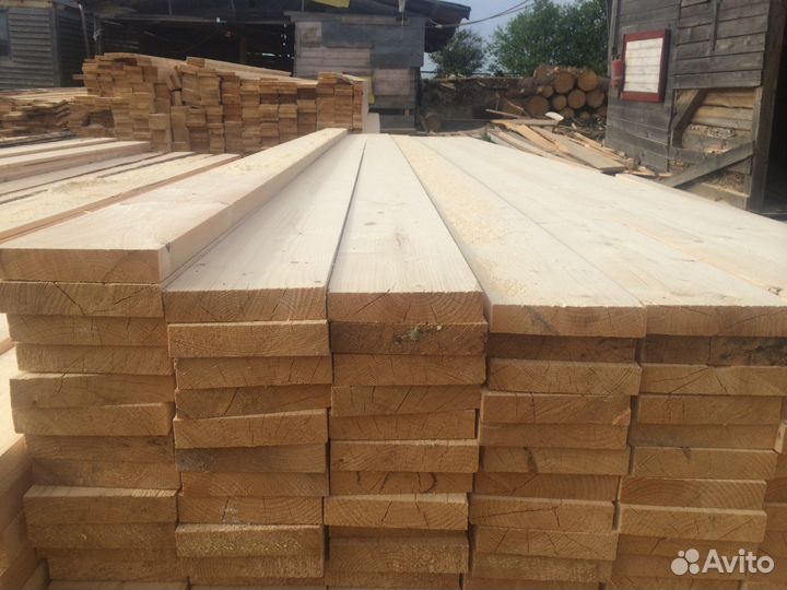 Пиломатериалы, сухая строганая доска