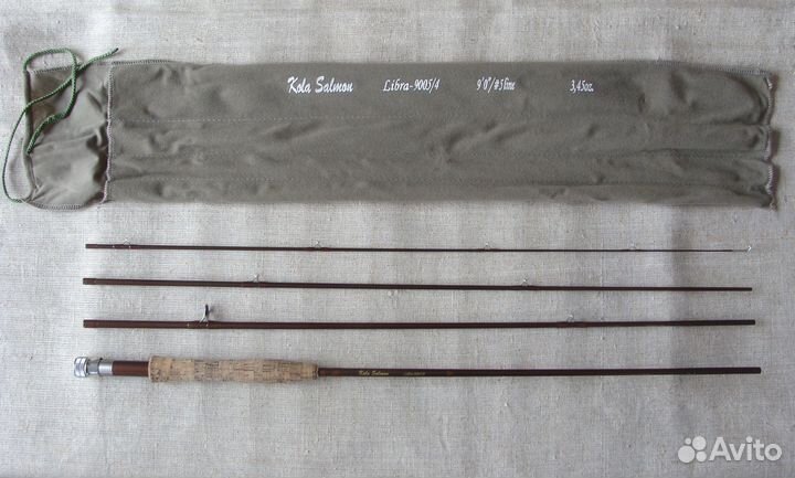 Нахлыстовое удилище 5 кл., катушка, шнур