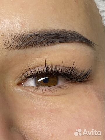 Наращивание ресниц модель