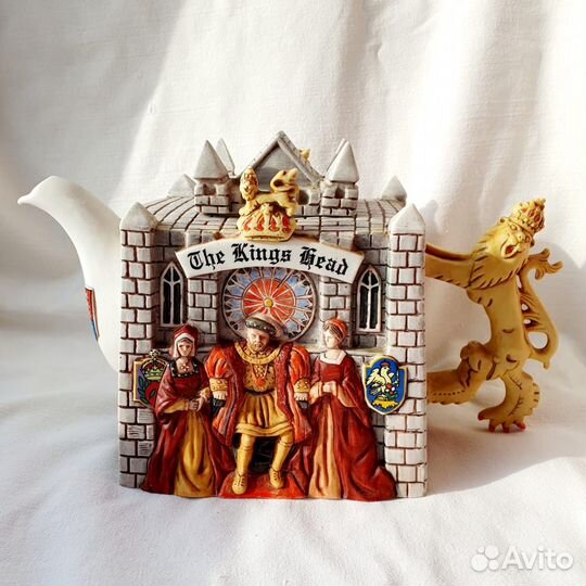 Коллекционный фарфоровый чайник Англия