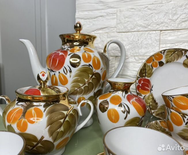Сервиз кофейный Щедрая Осень лфз СССР