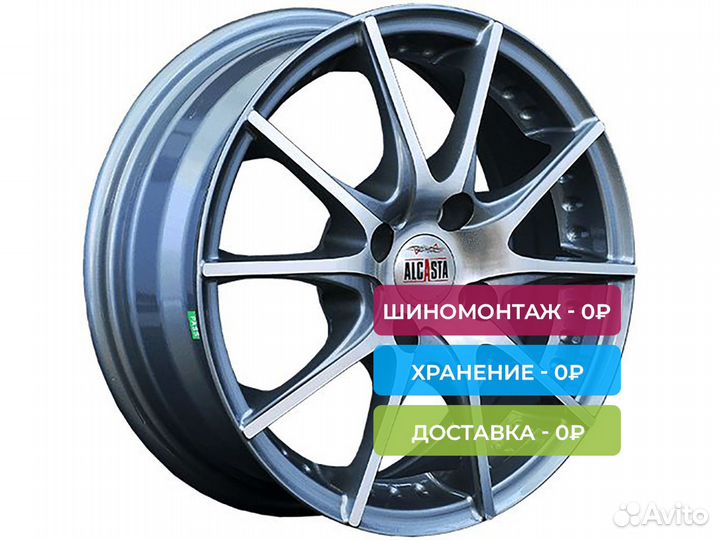 R15 5x100 6J ET38 D57,1 Alcasta M 08 GMF