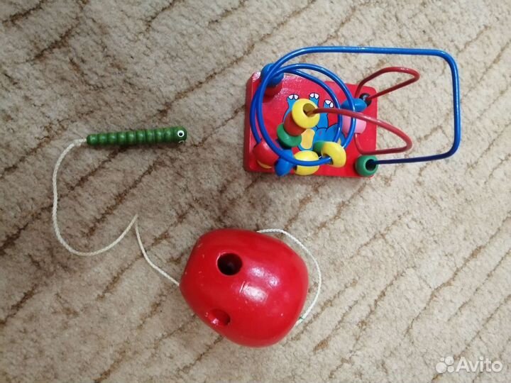 Развивающие деревянные игрушки