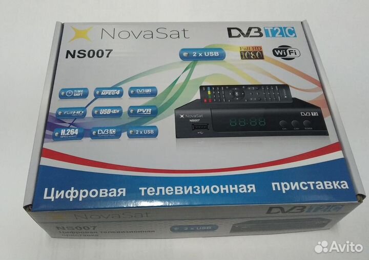 Ресивер DVB-T2 цифровая приставка, 60874