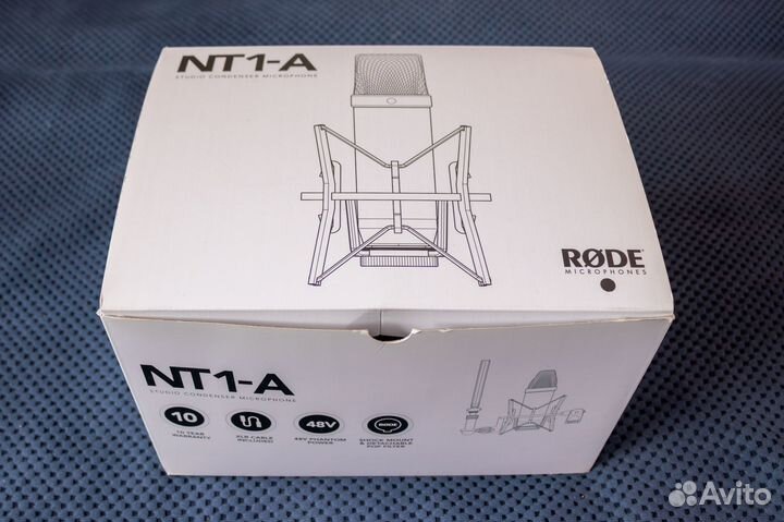 Студийный конденсаторный микрофон Rode NT1-A