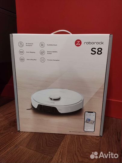 Roborock s8 белый (новый/запечатанный)