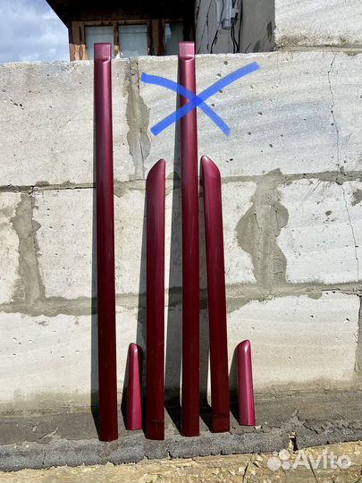 Молдинги дверей Nexia N150 цвет 74U