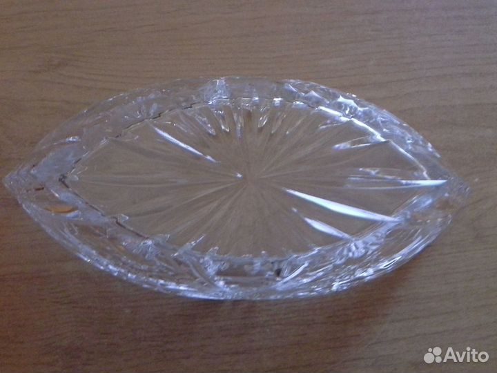 Новая хрустальная салатница 