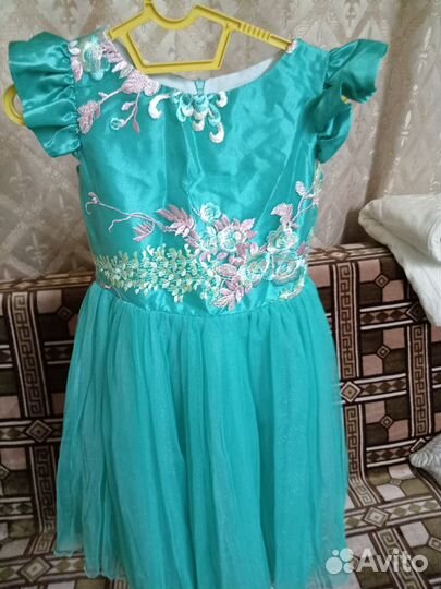 Платье праздничное, 116-122 размер