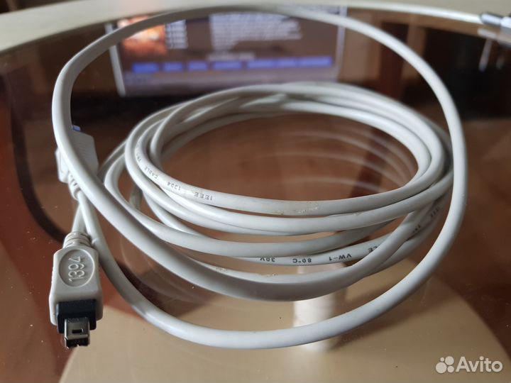 Кабель Firewire ieee 1394 3 метра