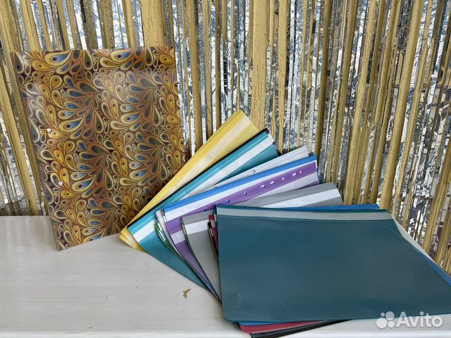 Папка скоросшиватель с прозрачным верхом А4