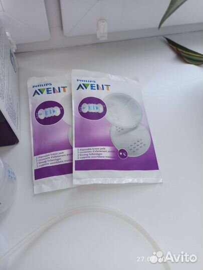 Двойной электронный молокоотсос Philips avent