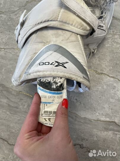 Блин и ловушка вратарская JR детская Bauer x 700