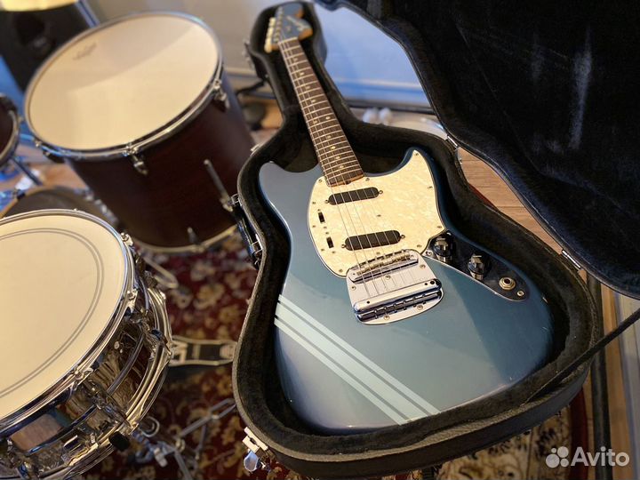 1969 fender deals mustang competition blue