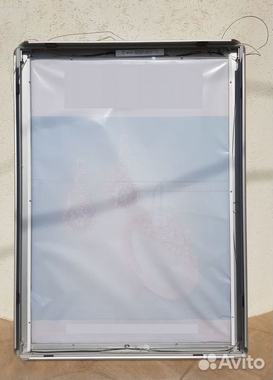 Двусторонние световые рамки с клик-профилем