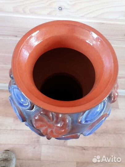 Ваза большая напольная керамическая СССР