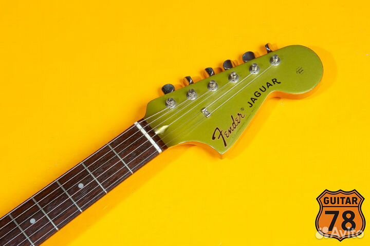 Редкий Fender Jaguar HH TOM Gold and Bucks Japan