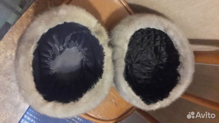 Шапка норковая женская