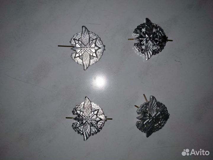 Знаки минсвязи на форму, воротник